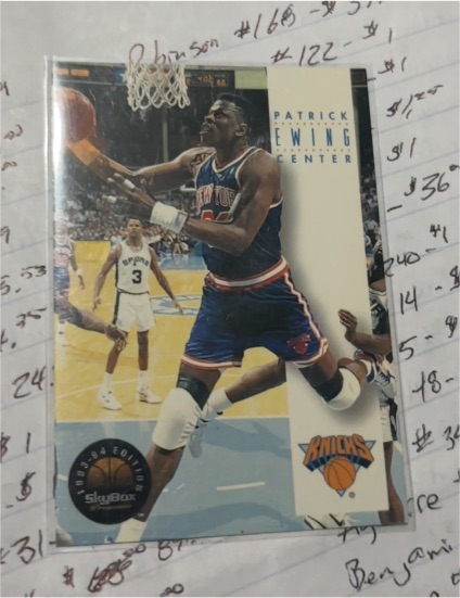 1993-94 SkyBox Premium #126 Patrick Ewing New York Knicks — front