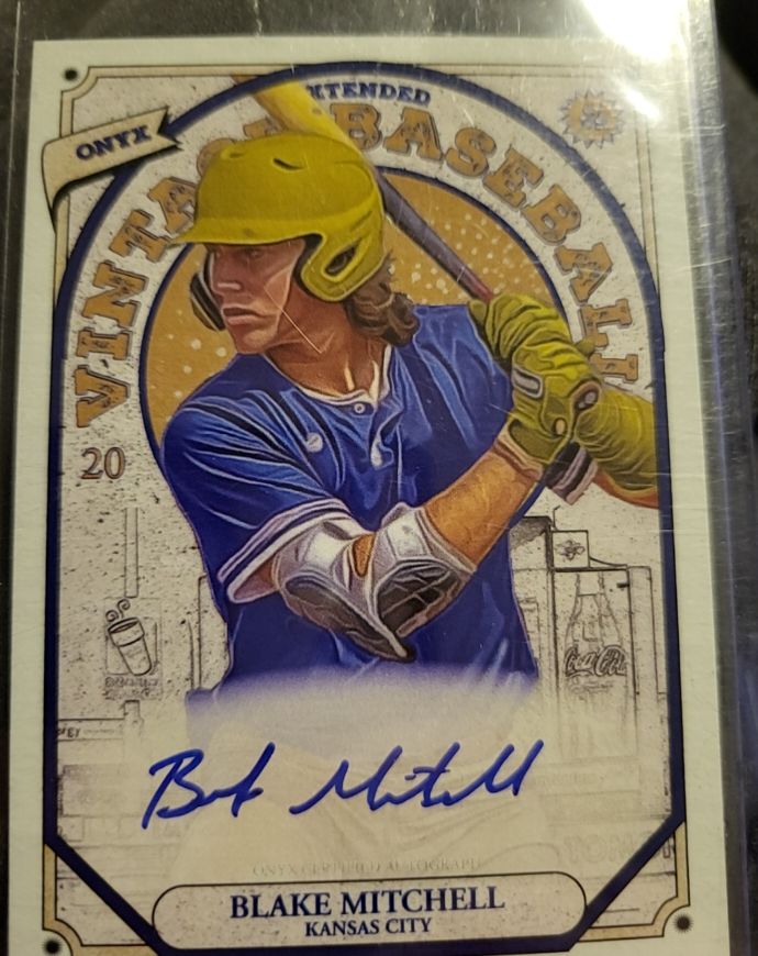 2023 Onyx Extended Vintage Baseball Blake Mitchell — front