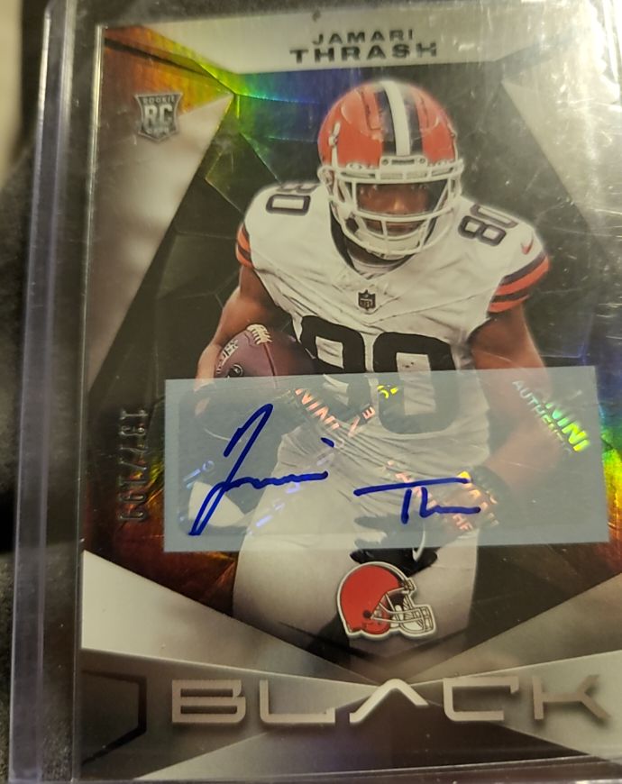 2024 Panini Black #140 Jamari Thrash — front