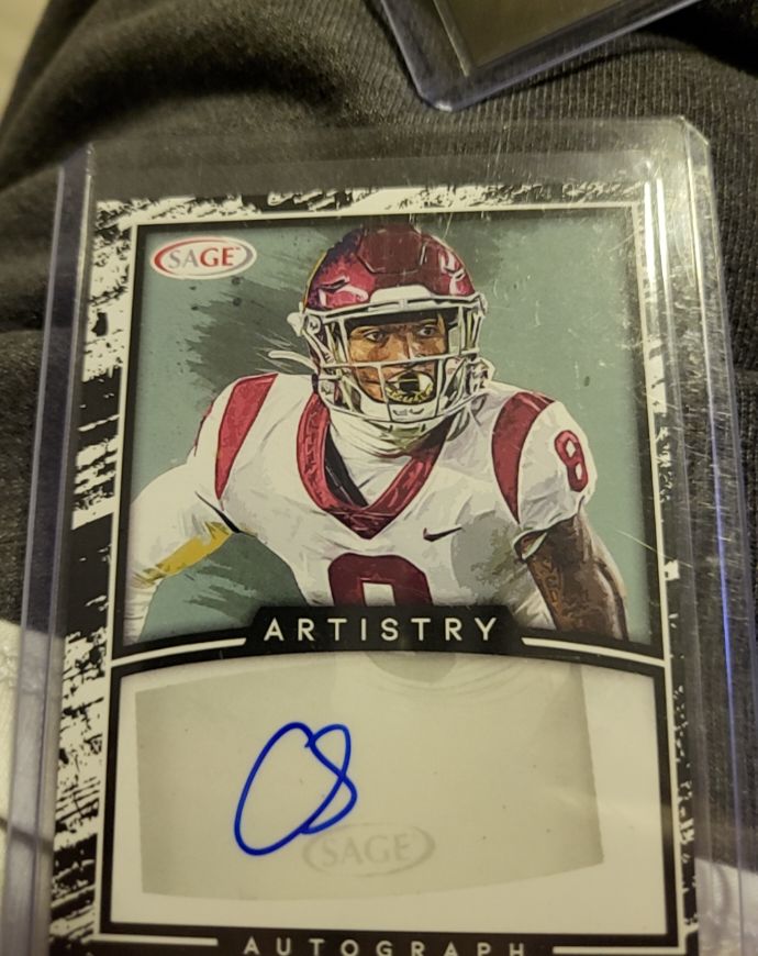 2022 SAGE Artistry Autograph #A-EA Erick All — front