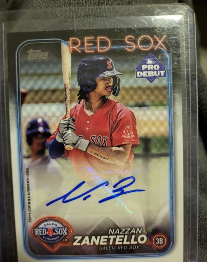 2024 Topps Pro Debut #PD-174 Nazzan Zanetello — front