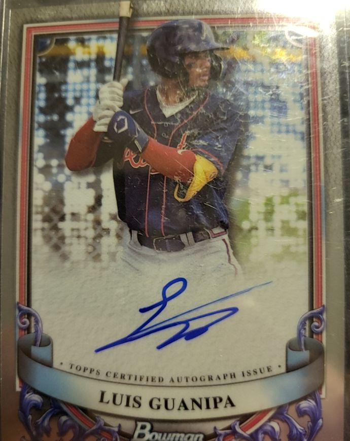 2024 Bowman Sterling #PA-LG Luis Guanipa — front