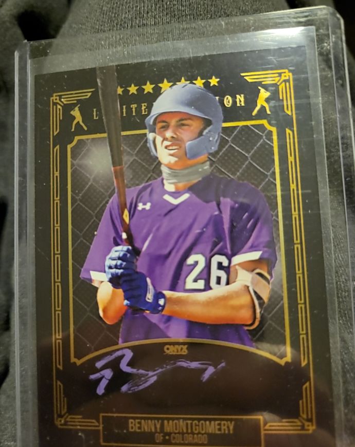 2024 Onyx Limited Edition #Benny Montgomery — front