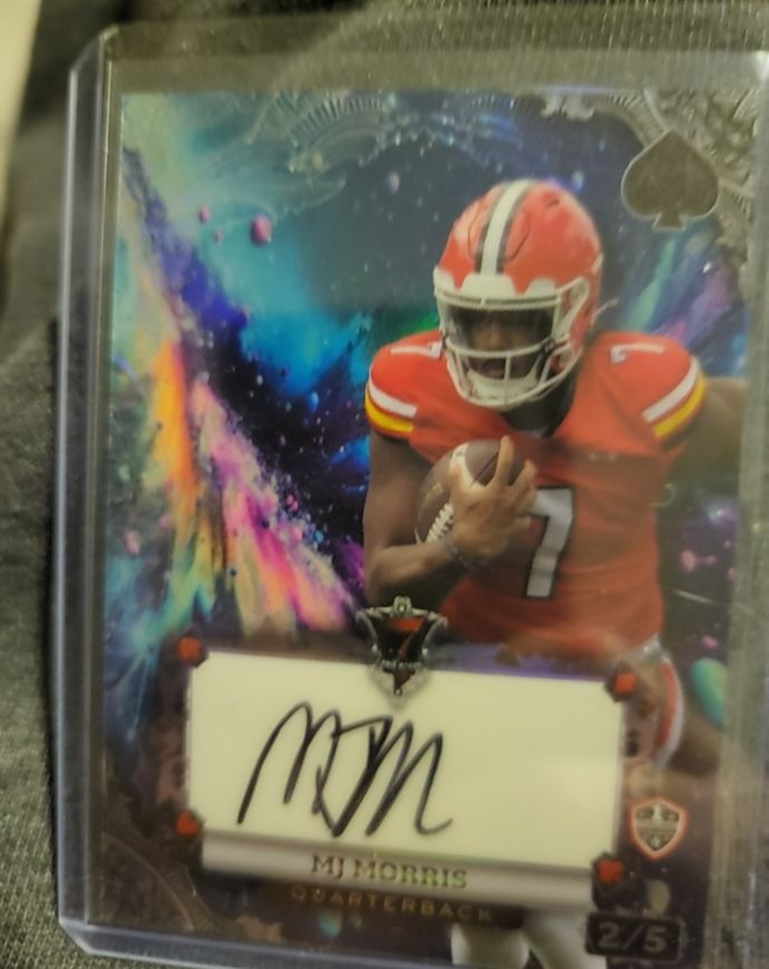 2024 Wild Card 7 Card Studs #7 MJ Morris — front