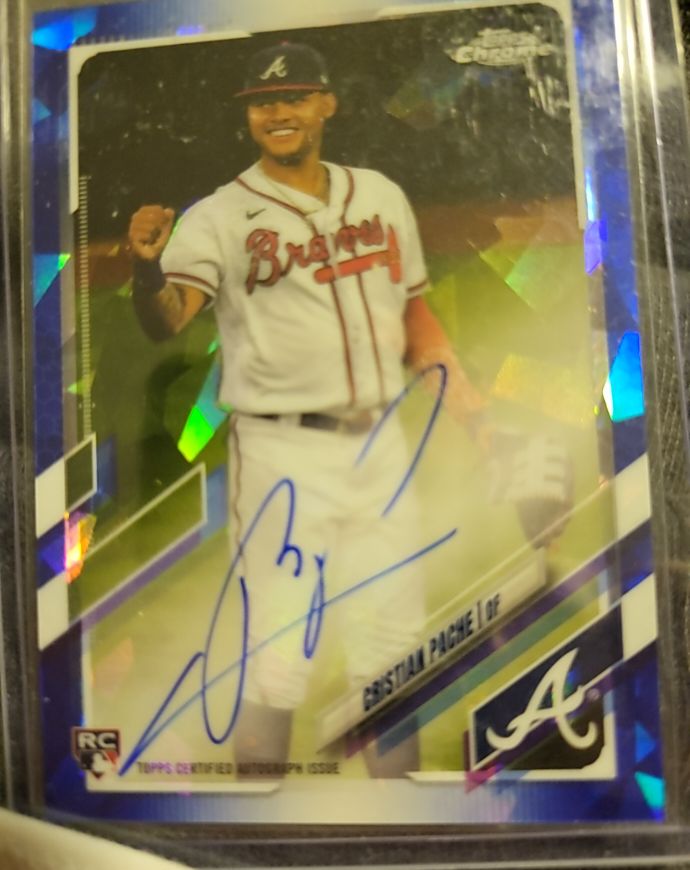 2021 Topps Chrome #RA-CP Cristian Pache — front