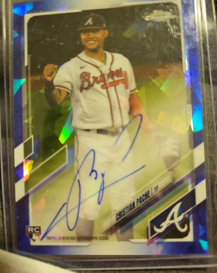 2021 Topps Chrome #178 Cristian Pache — front