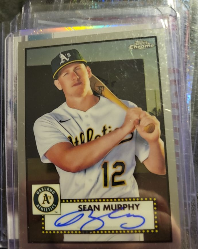2021 Topps Chrome Platinum Anniversary #303 Sean Murphy — front