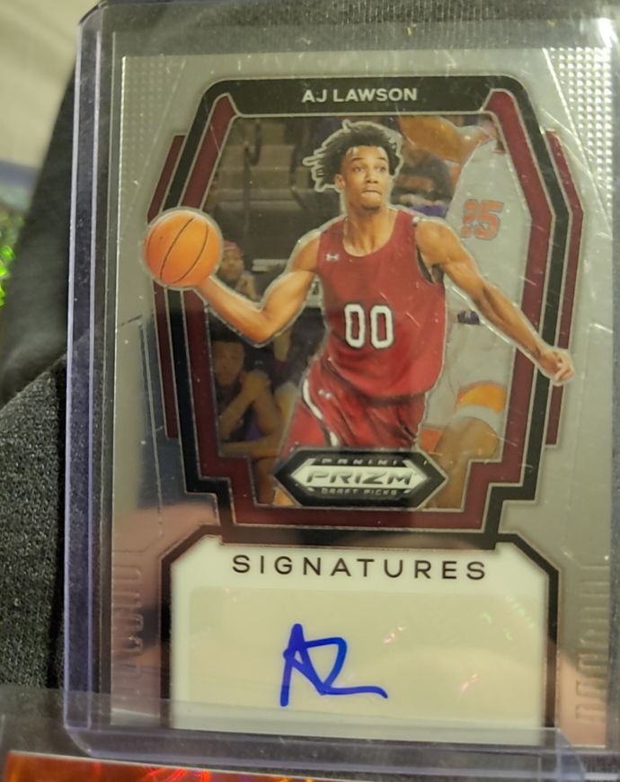 2024 Panini Prizm Draft Picks Signatures #S-AJL AJ Lawson — front