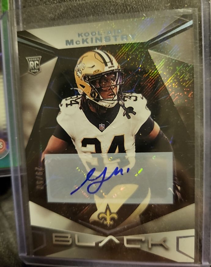 2024 Panini Black #163 Kool-Aid McKinstry — front