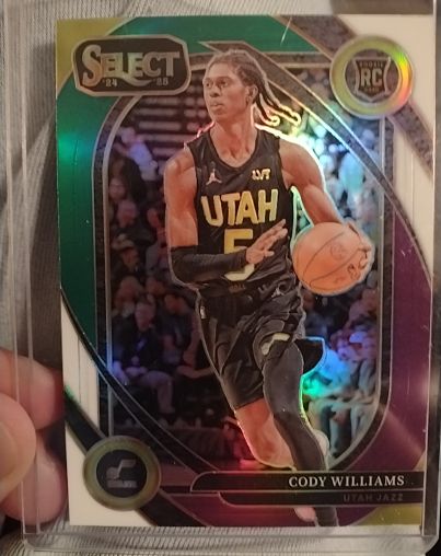 2024-25 Panini Select Courtside #296 Cody Williams — front