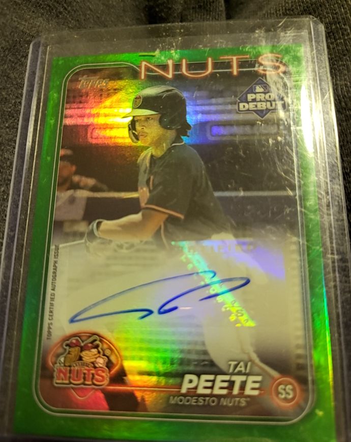 2024 Topps Pro Debut #PD-107 Tai Peete — front