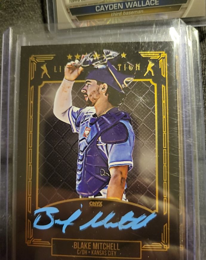 2024 Onyx Spring Signings Limited Edition Blake Mitchell — front