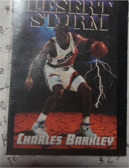 1993-94 SkyBox Desert Storm #332 Charles Barkley — front