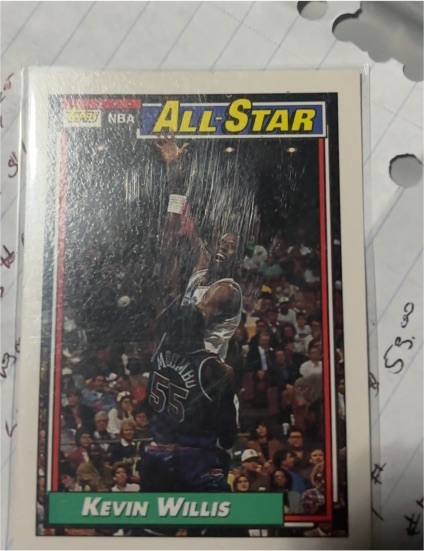 1992-93 Topps #109 Kevin Willis — front