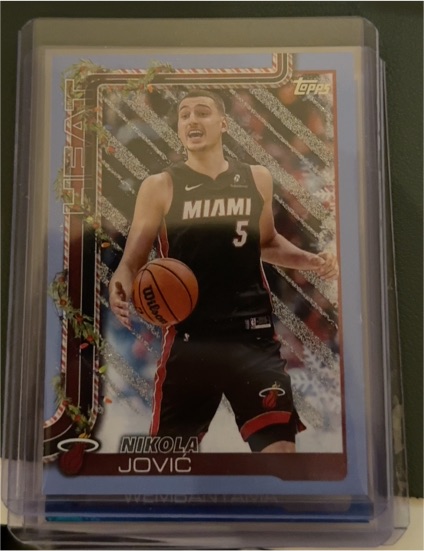 2025 Topps #76 Nikola Jovic — front