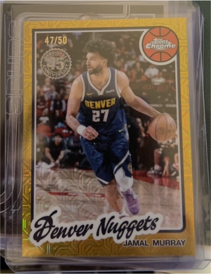 2025-26 Topps Chrome 1980-81 Jamal Murray #TC-JM — front
