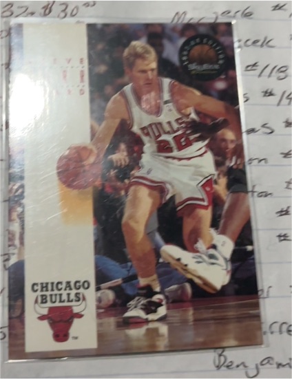 1993-94 Skybox Premium #206 Steve Kerr — front