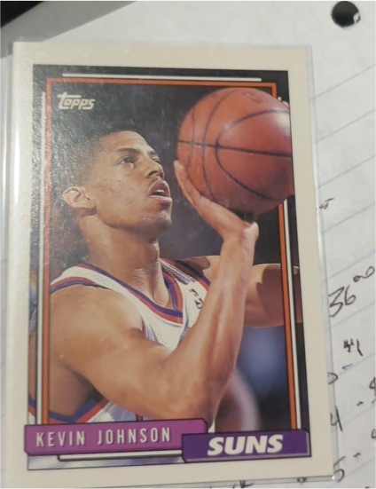 1992-93 Topps #190 Kevin Johnson — front