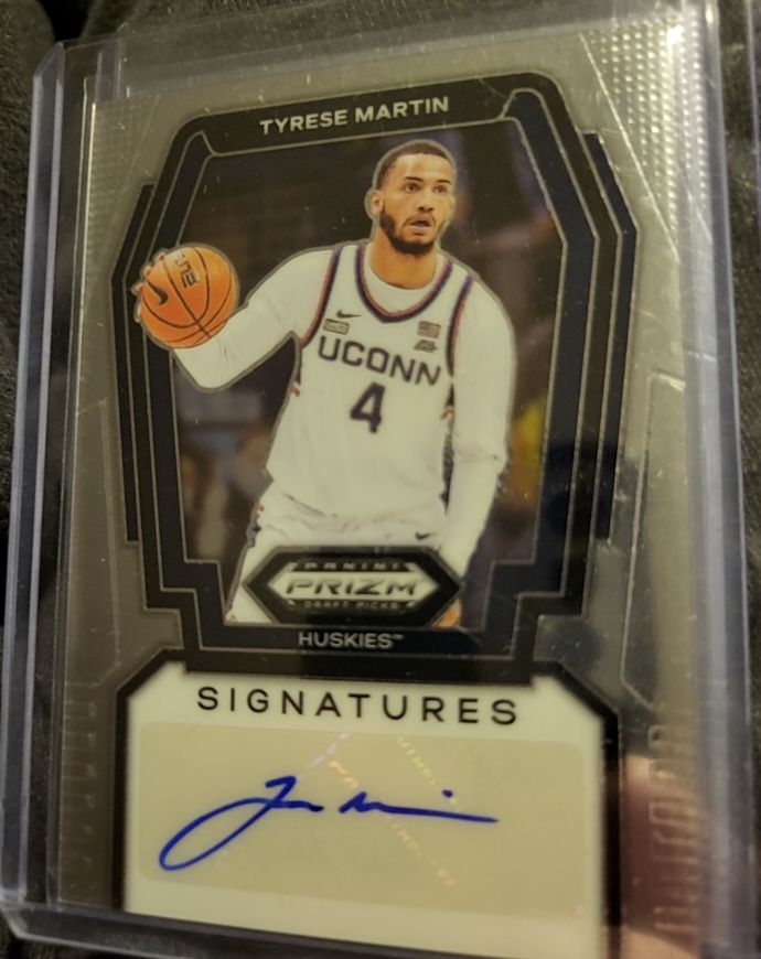 2024 Panini Prizm Draft Picks Signatures #S-TMT Tyrese Martin — front