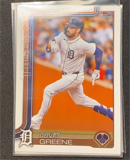 2025 Topps Series 1 #332 Riley Greene — front