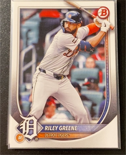 2025 Bowman #58 Riley Greene — front