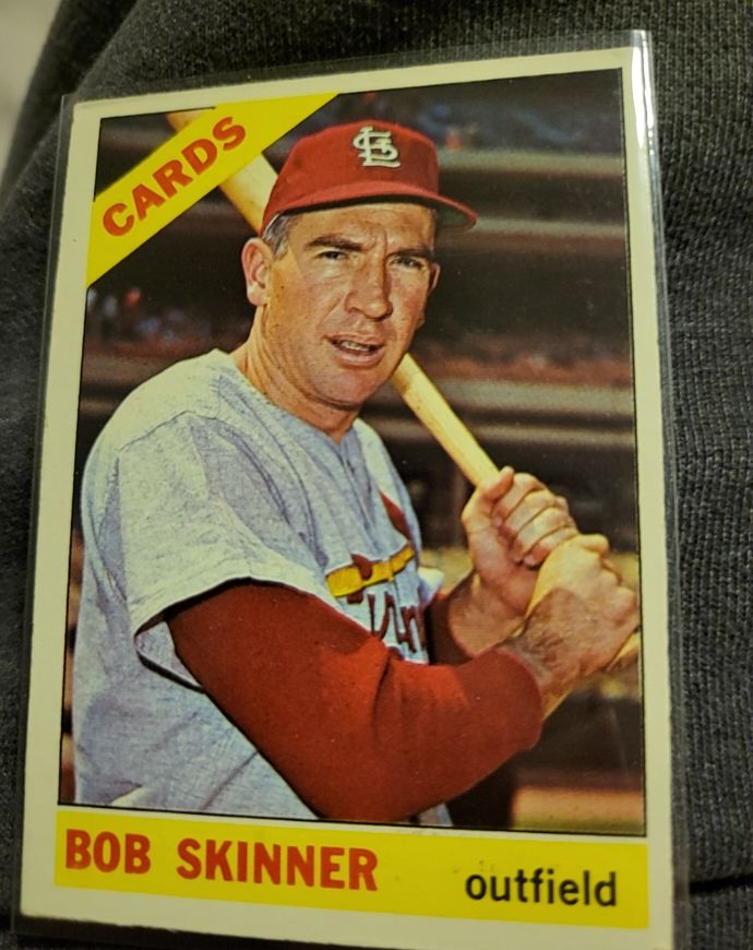 1966 Topps #471 Bob Skinner — front