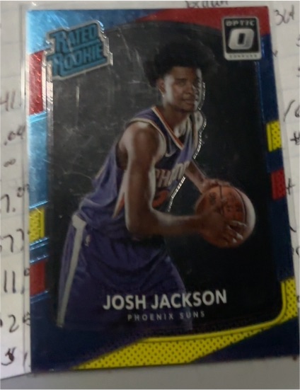 2017-18 Donruss Optic #197 Josh Jackson — front