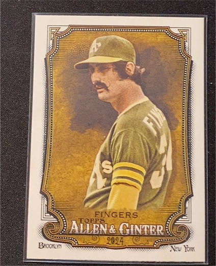 2024 Topps Allen & Ginter #327 Rollie Fingers — front