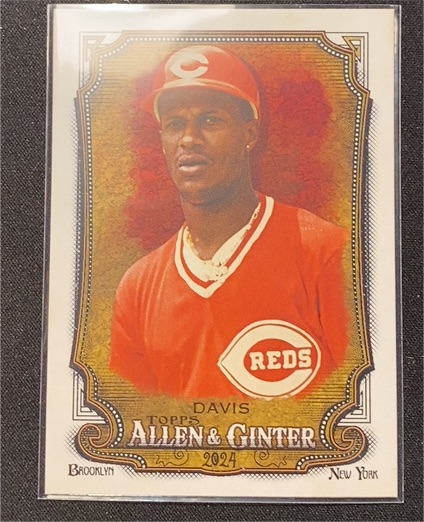 2024 Topps Allen & Ginter #330 Eric Davis — front