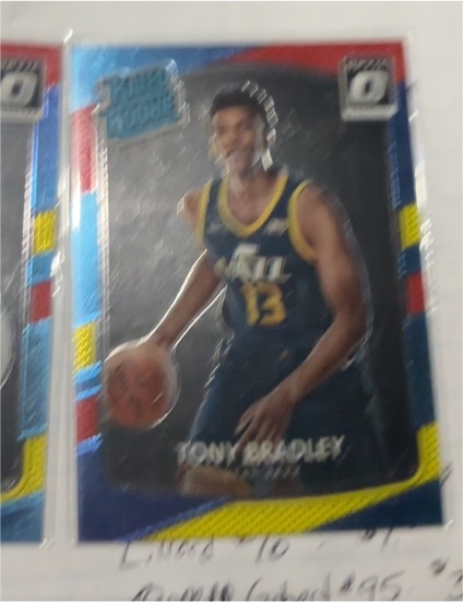 2017-18 Panini Donruss Optic #153 Tony Bradley — front