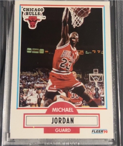 1990-91 Fleer #26 Michael Jordan — front