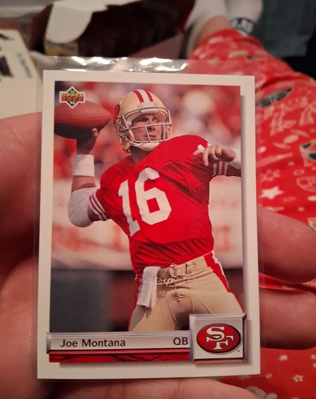 1992 Upper Deck #G36 Joe Montana — front