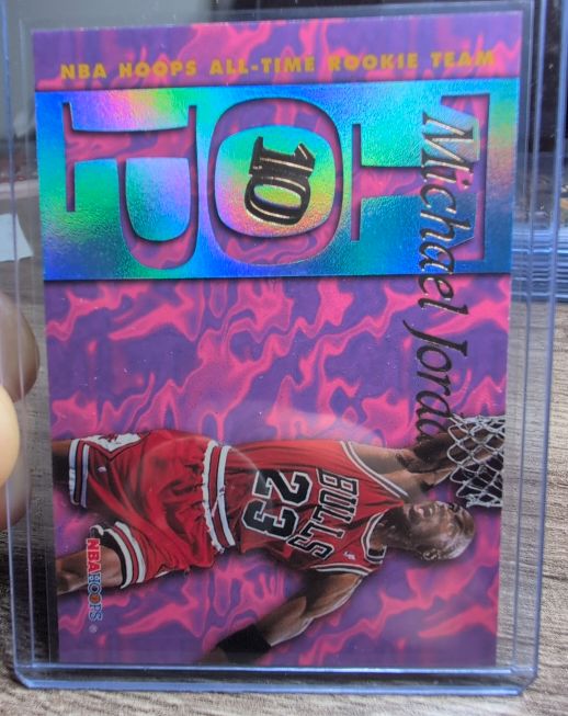 1995-96 NBA Hoops Top 10 #AR7 Michael Jordan — front