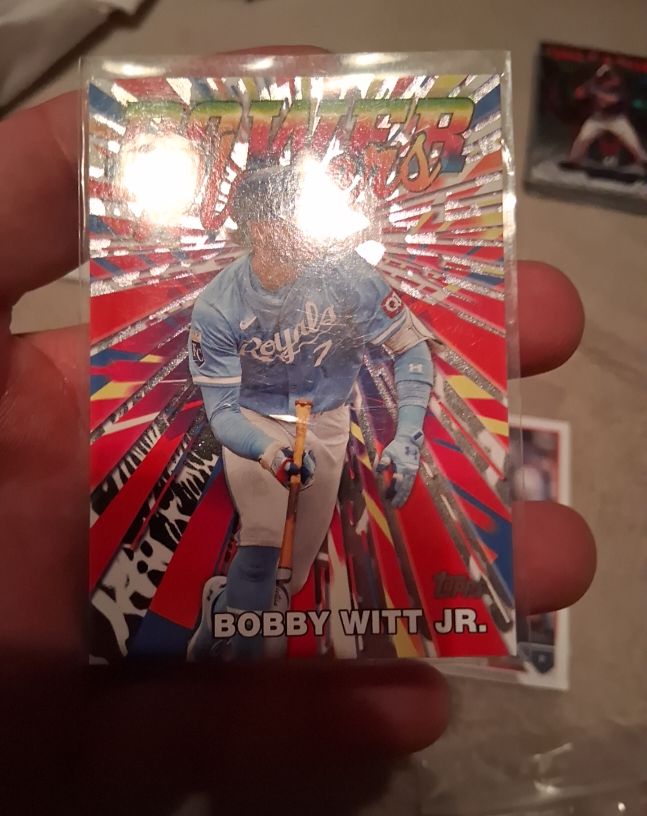 2025 Topps Series 1 Power Players #PP-17 Bobby Witt Jr. — front