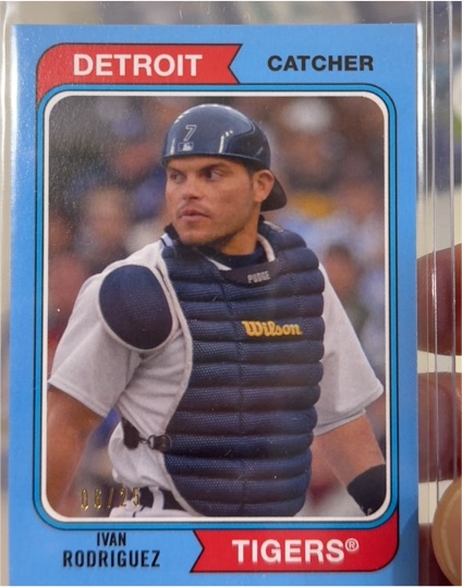 2020 Topps Archives #189 Ivan Rodriguez — front