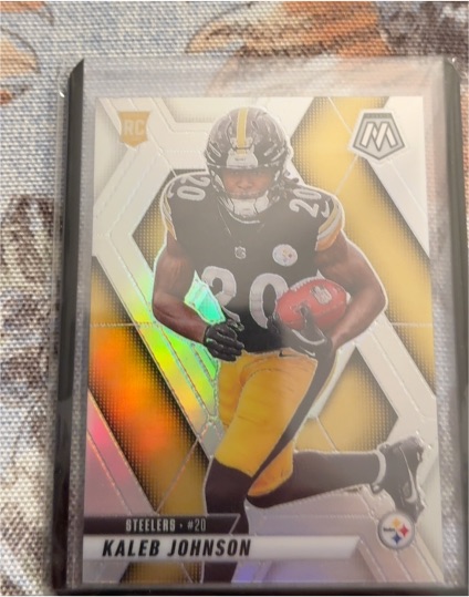 2020 Panini Mosaic #20 Kaleb Johnson — front