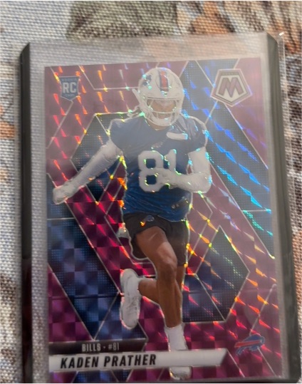 2020 Panini Mosaic #81 Kaden Prather — front