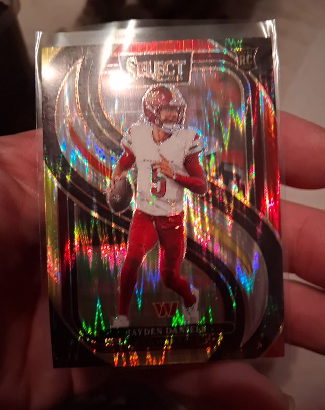 2024 Panini Select Premier Level #112 Jayden Daniels — front