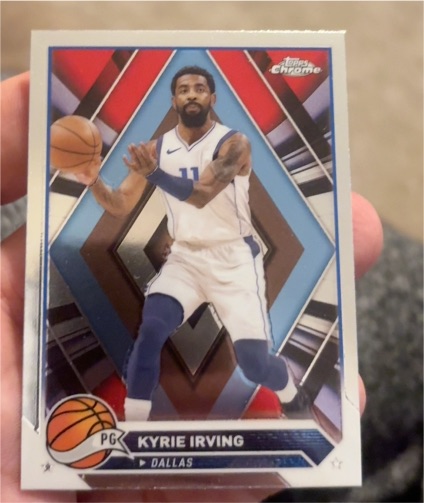 2023-24 Topps Chrome #3 Kyrie Irving — front