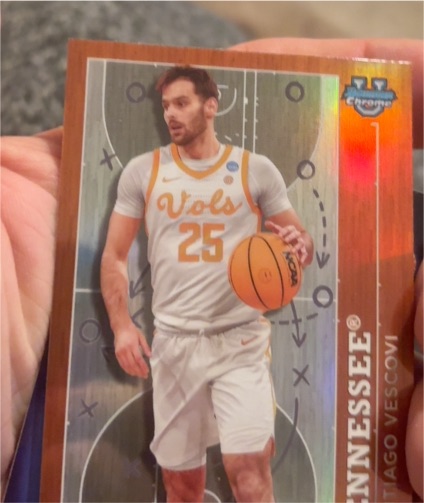 2023-24 Bowman Chrome University #PP-12 Santiago Vescovi — front