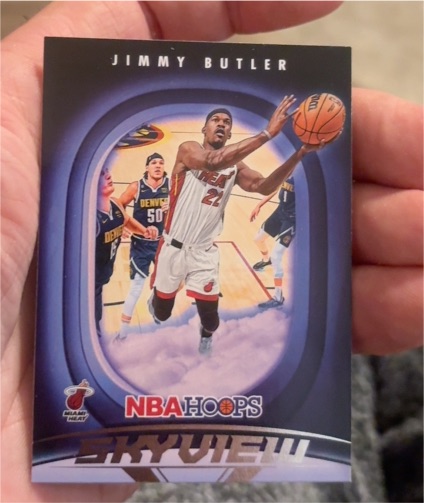 2023-24 Panini NBA Hoops #5 Jimmy Butler Skyview — front