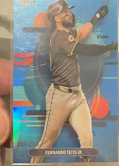 2025 Topps Finest #184 Fernando Tatis Jr. — front