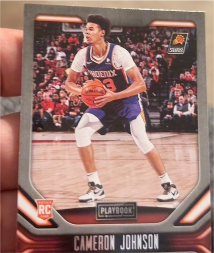 2019-20 Panini Chronicles Playbook #188 Cameron Johnson — front