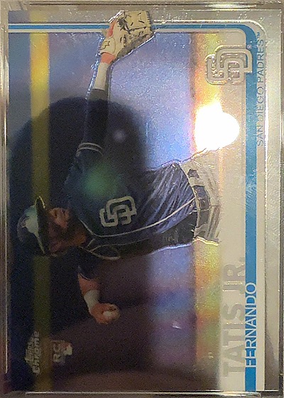 2019 Topps Chrome #203 Fernando Tatis Jr. — front