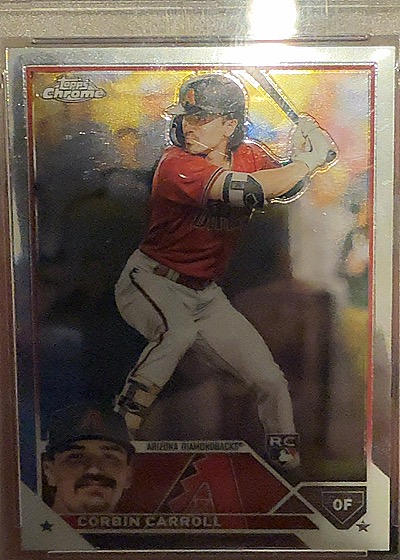 2023 Topps Chrome #95 Corbin Carroll — front