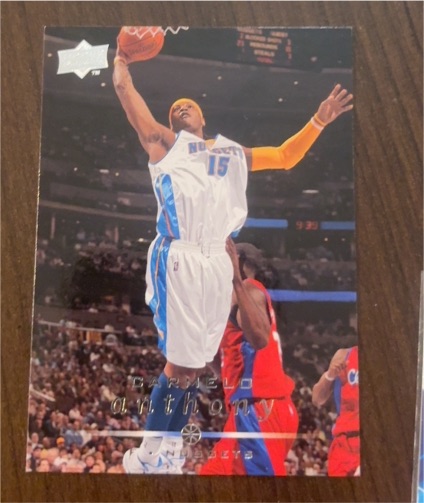 2008-09 Upper Deck #42 Carmelo Anthony — front