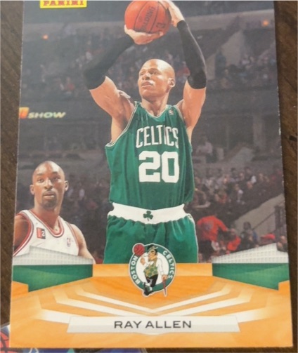 2009-10 Panini #9 Ray Allen — front