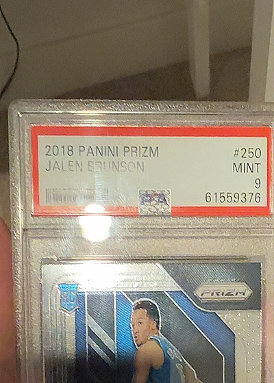 2018 Panini Prizm #250 Jalen Brunson — front