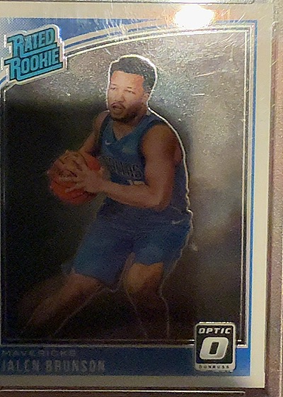 2018-19 Panini Donruss Optic #200 Mikal Bridges Rookie Card — front
