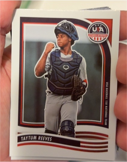 2024 Panini Stars & Stripes #44 Taytum Reeves — front